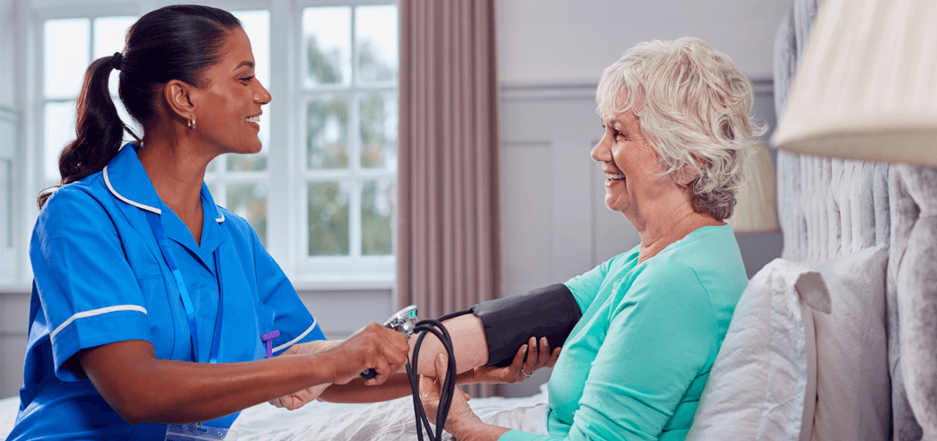 Ältere Senioren wird mit der Spitex Stern Palliativpflege bestmöglich versorgt.
